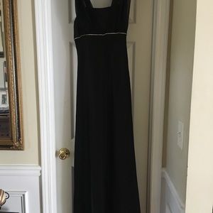 Black bridesmaid dress